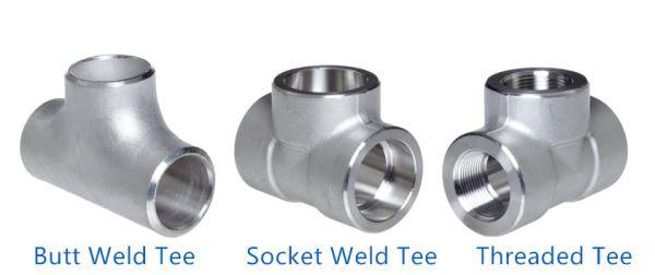 Steel-Pipe-Tee standard types