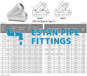 Steel Lateral Tee - ESTAN PIPE FITTINGS CO., LTD