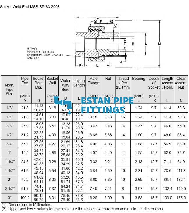 Guide to Steel Pipe Union - ESTAN PIPE FITTINGS CO., LTD